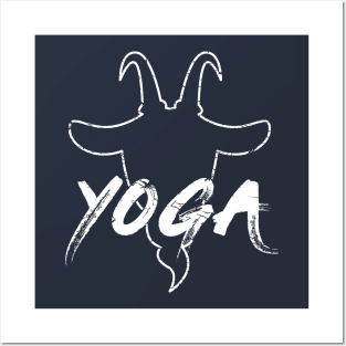 Goat Yoga Workout Gift Posters and Art